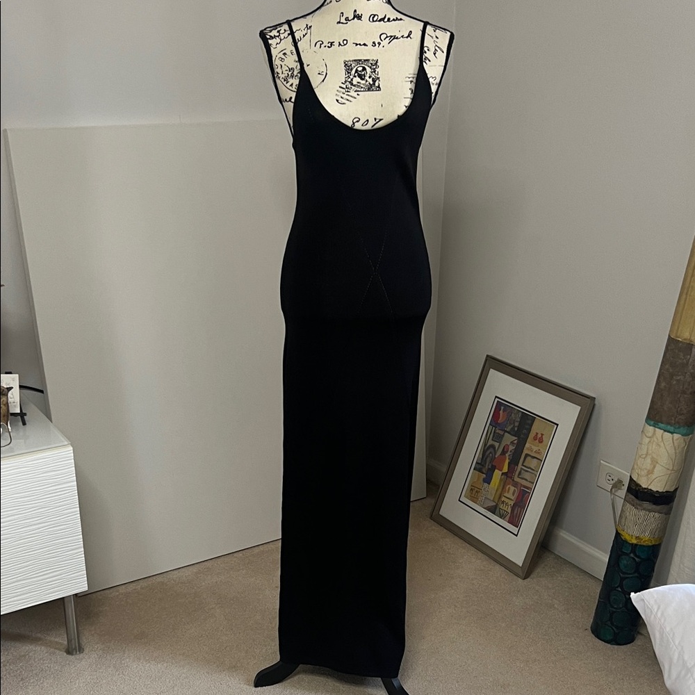 Willi Smith Black Maxi Dress